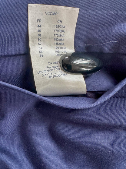 Louis Vuitton Navy LV Globe Parka Jacket