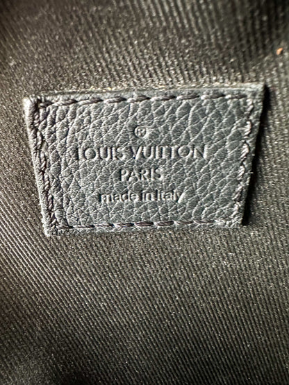 Louis Vuitton Black Monogram Leather Duo Slingbag