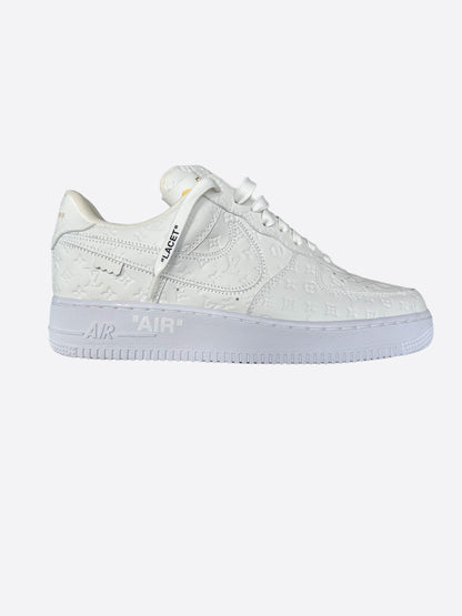 Louis Vuitton Nike White Monogram Air Force 1