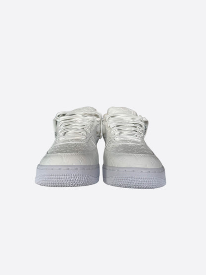 Louis Vuitton Nike White Monogram Air Force 1