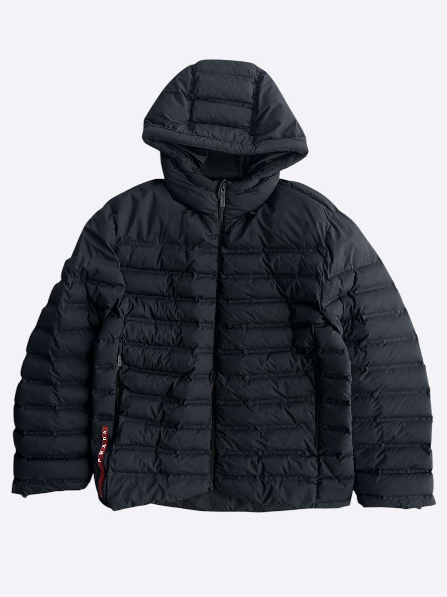 Prada Black Re-Nylon Padded Puffer Jacket