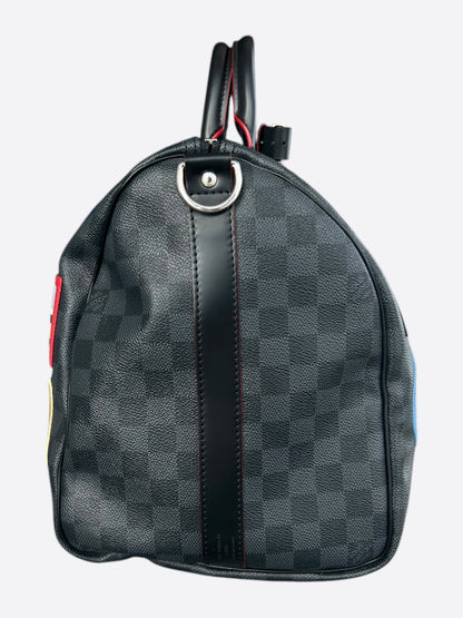 Louis Vuitton Damier Graphite Alps Keepall 45