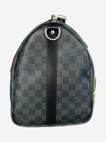 Louis Vuitton Damier Graphite Alps Keepall 45