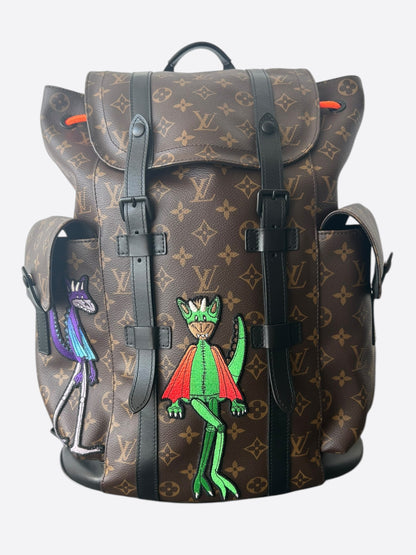 Louis Vuitton Brown Monogram Friends Christopher Backpack