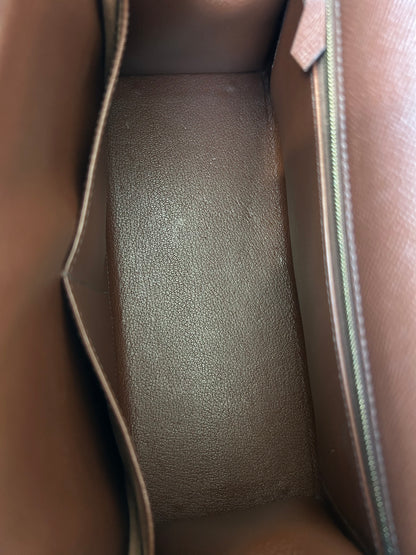 Hermes Dark Brown Epsom & Gold Hardware Kelly 28