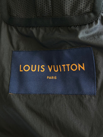 Louis Vuitton Black & Grey 2054 Monogram Heat Reflective Puffer Jacket