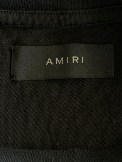 Amiri Black & Yellow Crystal Champagne Graphic T-Shirt