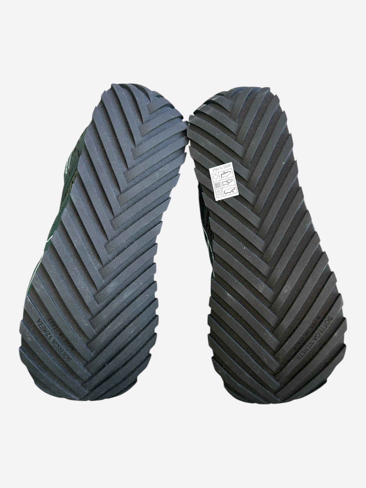 Bottega Veneta Dark Green Suede Orbit Sneakers