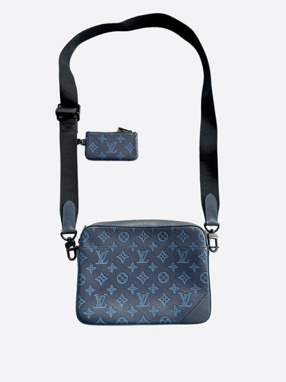 Louis Vuitton Blue Shadow Monogram Duo Messenger