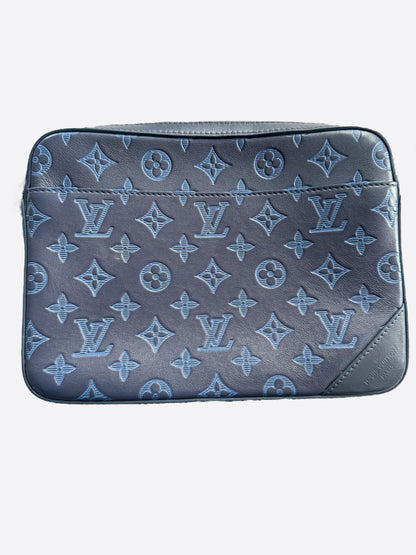 Louis Vuitton Blue Shadow Monogram Duo Messenger