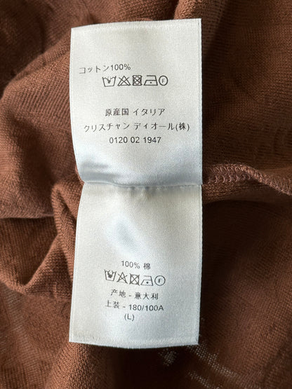 Dior Brown Oblique Towel T-Shirt