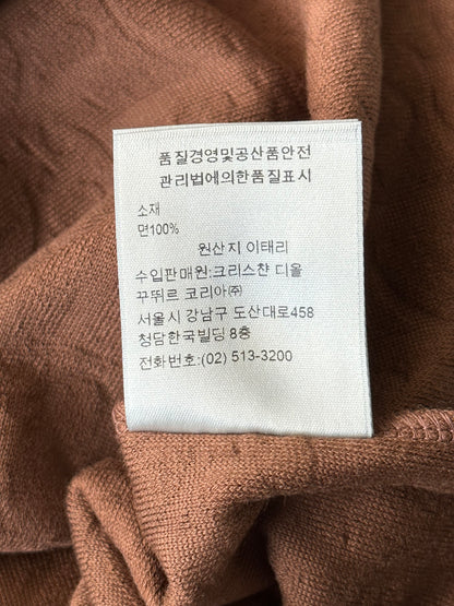 Dior Brown Oblique Towel T-Shirt