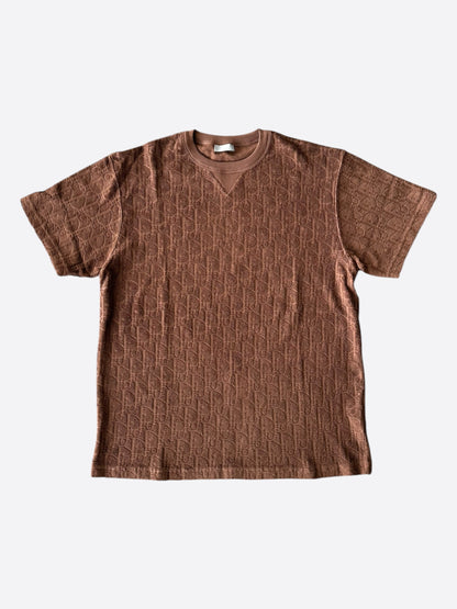 Dior Brown Oblique Towel T-Shirt