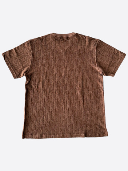 Dior Brown Oblique Towel T-Shirt