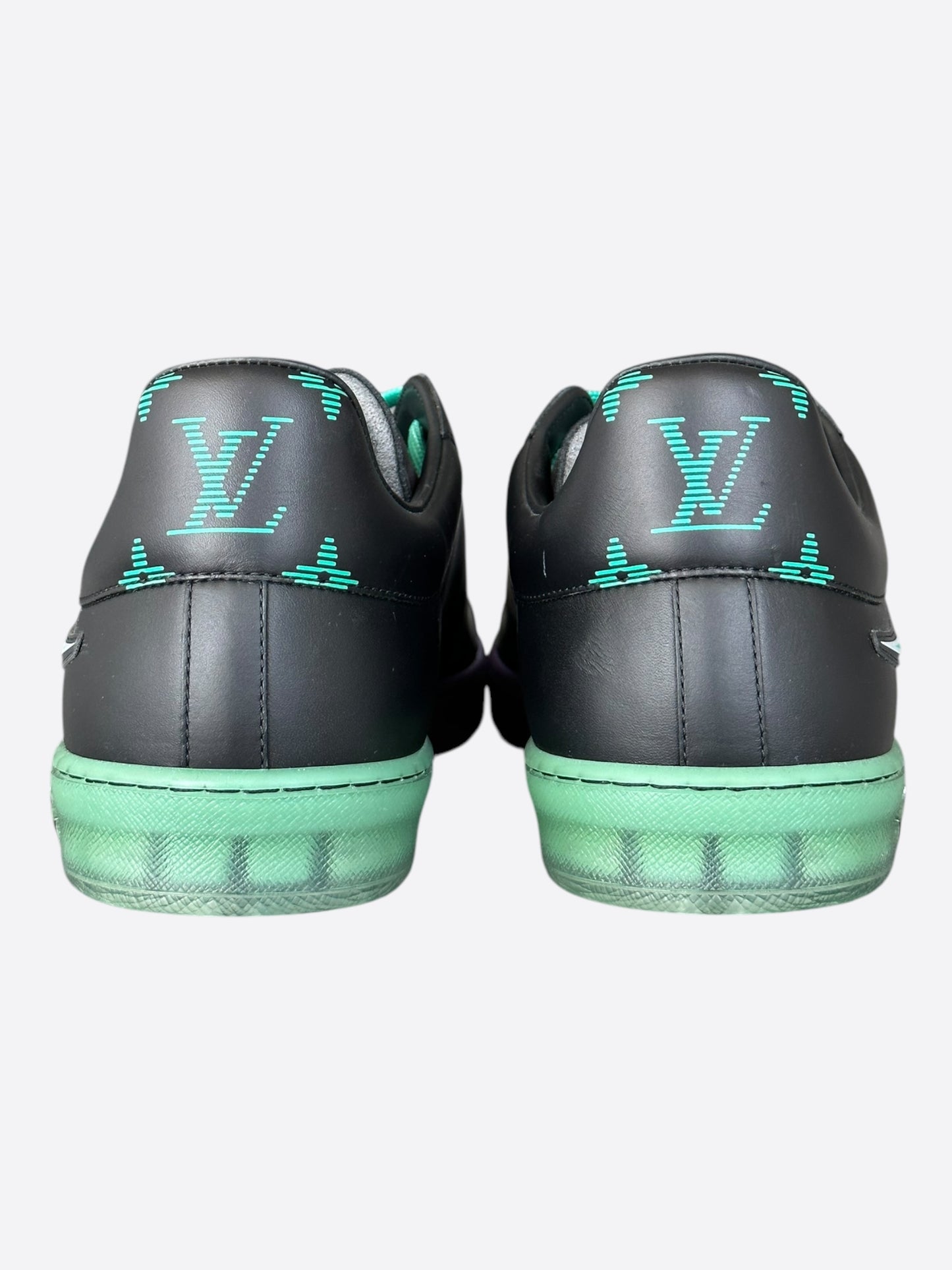 Louis Vuitton Black Gradient Logo Luxembourg Sneakers