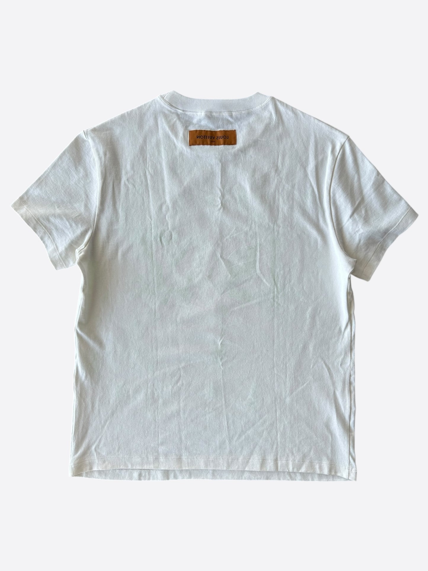 Louis Vuitton White & Green LV Spread T-Shirt