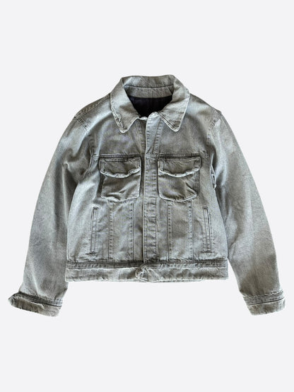 Louis Vuitton Grey Denim Jacket