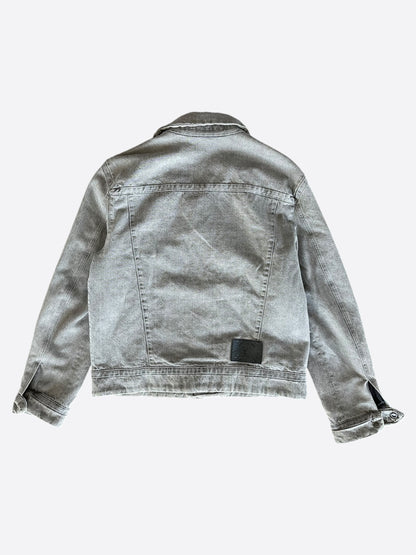 Louis Vuitton Grey Denim Jacket