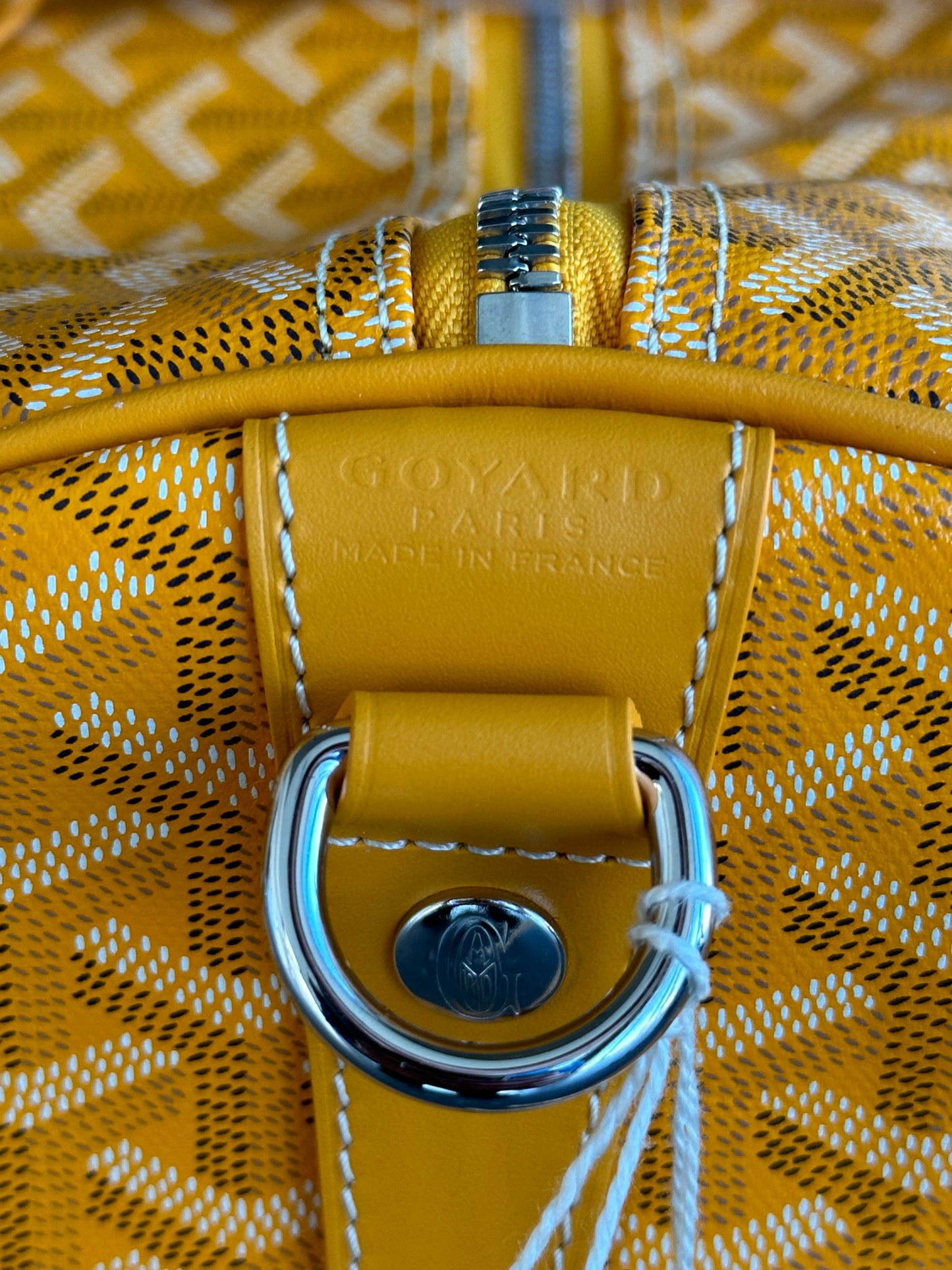 Goyard Yellow Boston 50 Duffel Bag