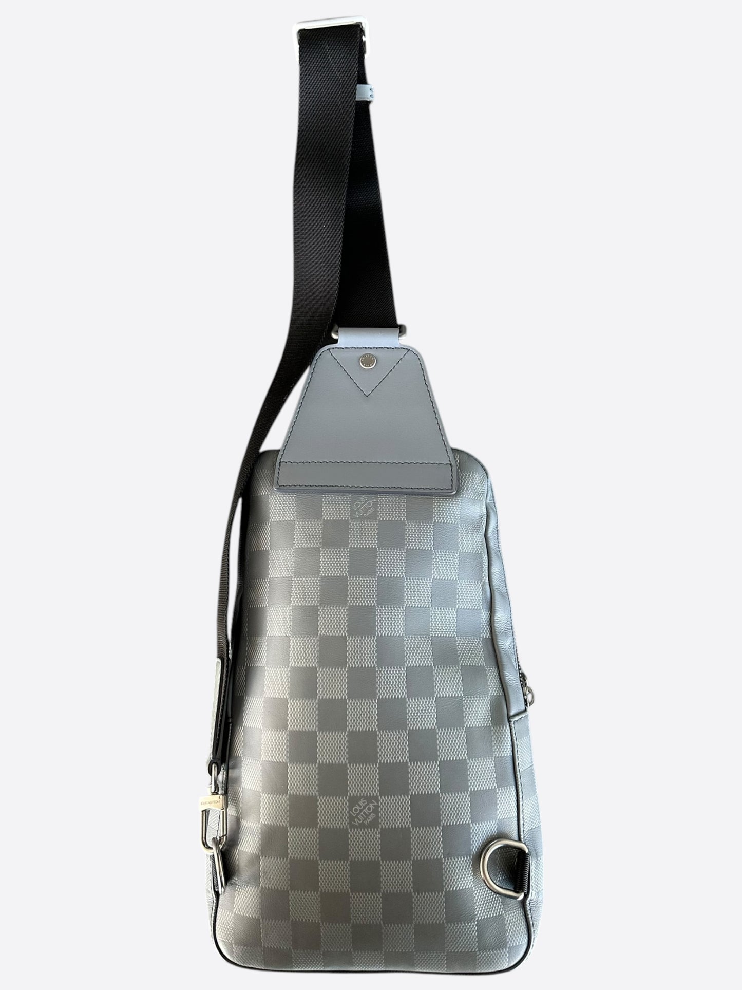 Louis Vuitton Grey Damier Infini Leather Sling Bag