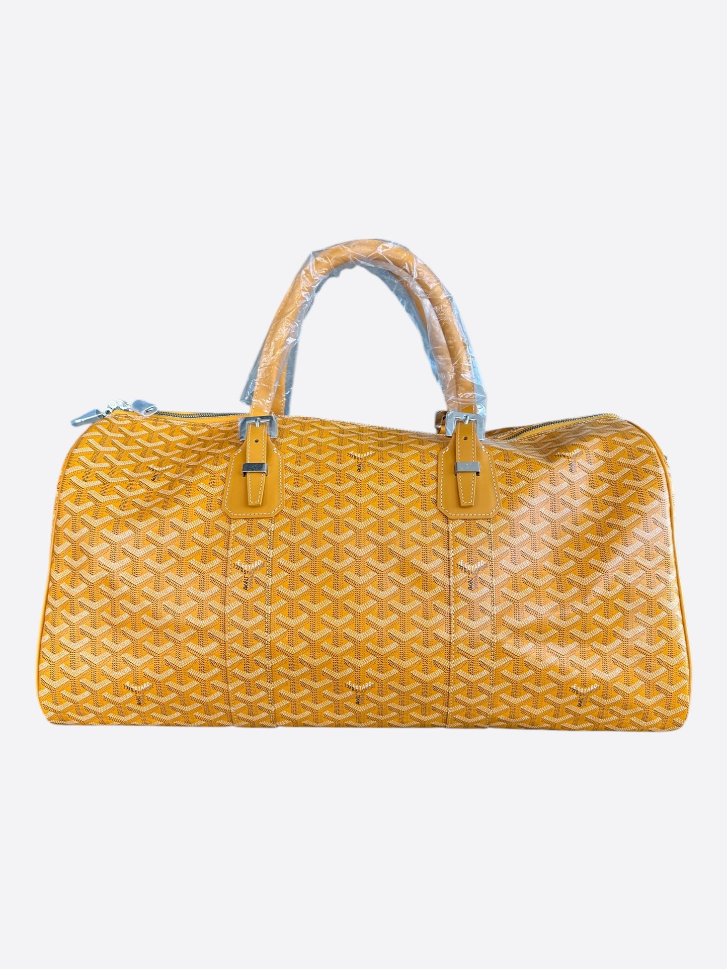 Goyard Yellow Boston 50 Duffel Bag