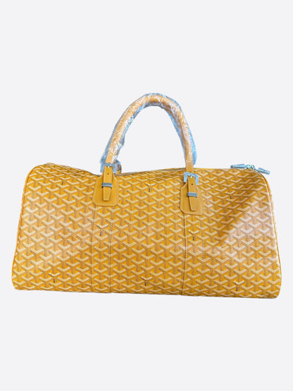 Goyard Yellow Boston 50 Duffel Bag