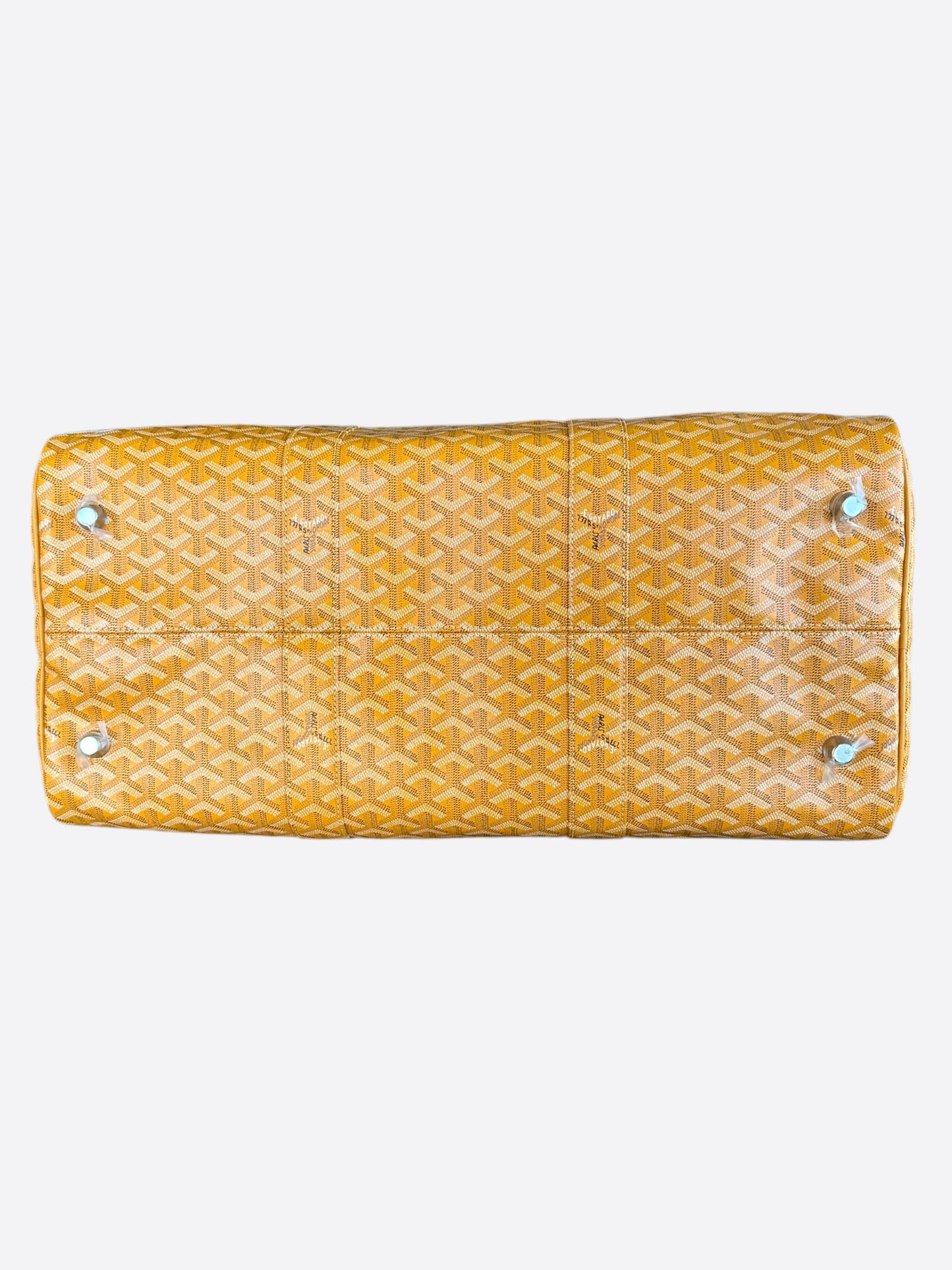 Goyard Yellow Boston 50 Duffel Bag