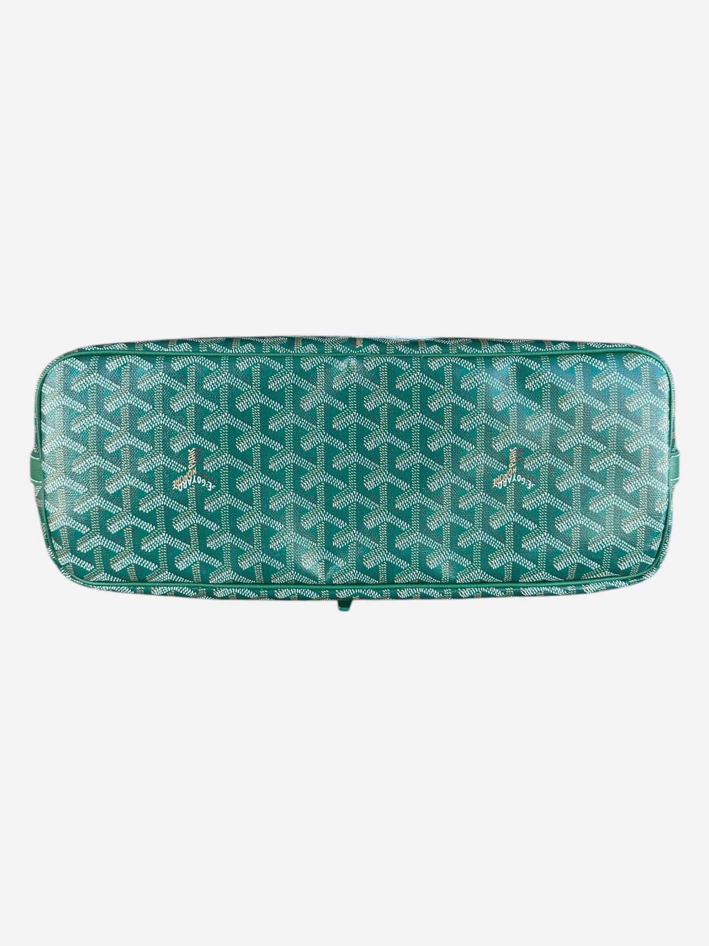 Goyard Green Capetien MM Messenger Bag