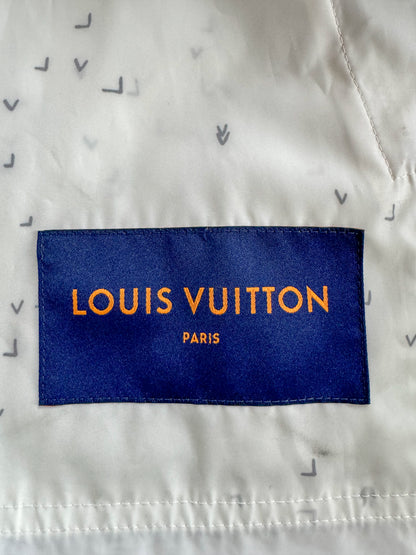 Louis Vuitton White LV Spread Damier Windbreaker