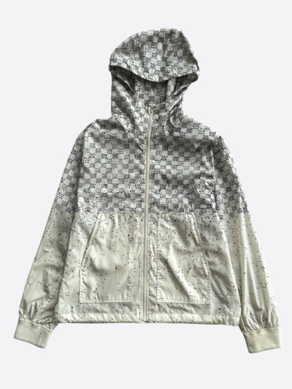 Louis Vuitton White LV Spread Damier Windbreaker