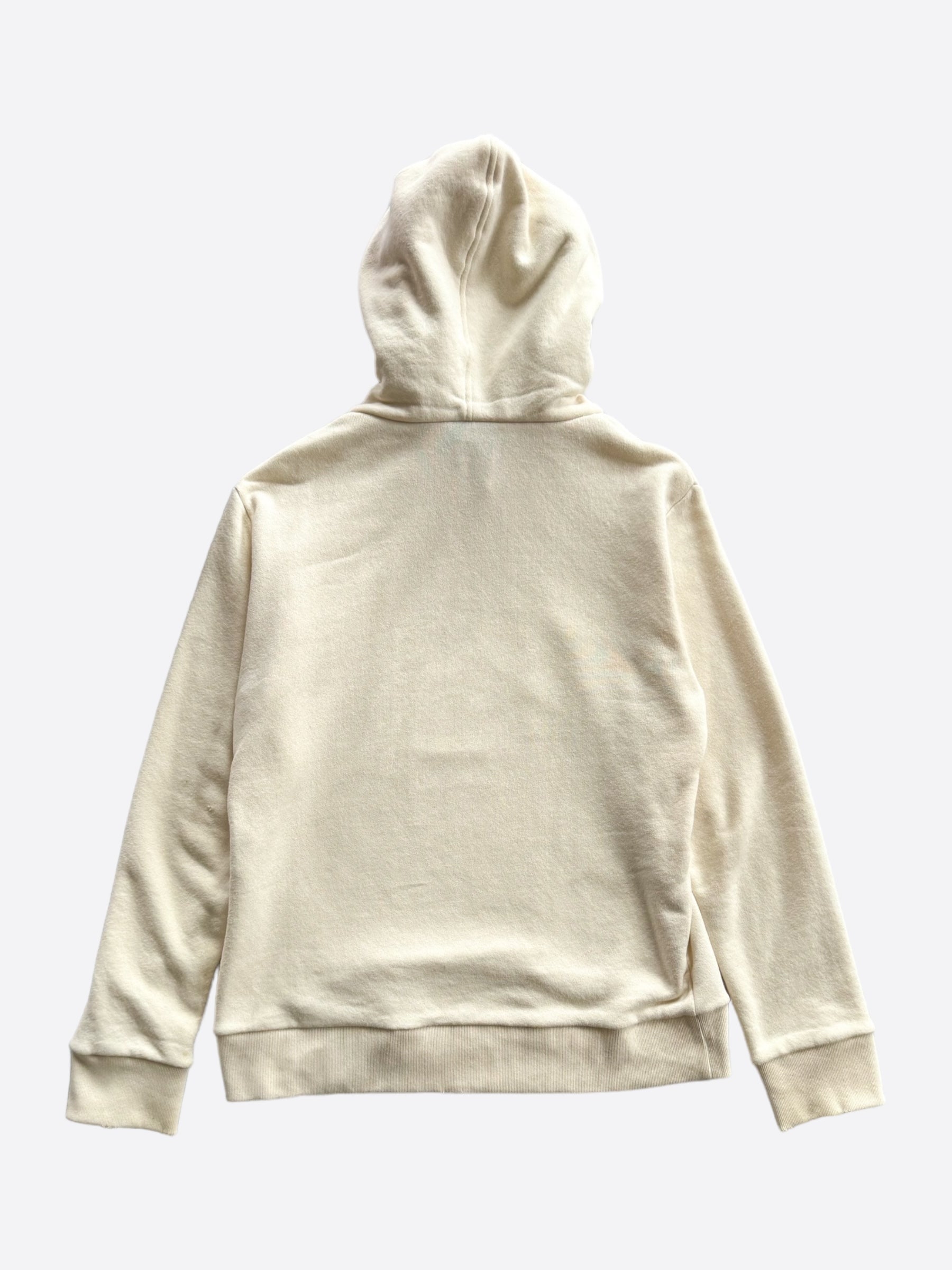 Gucci Cream Bootleg Logo Hoodie