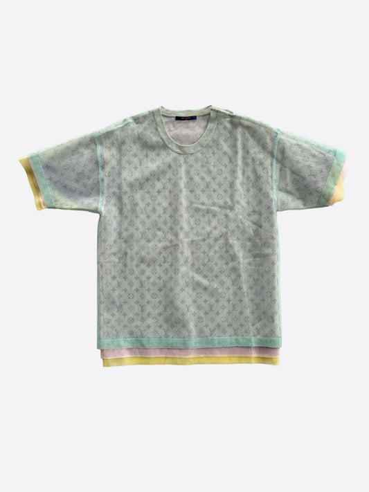 Louis Vuitton Multicolor Tulle Monogram T-Shirt