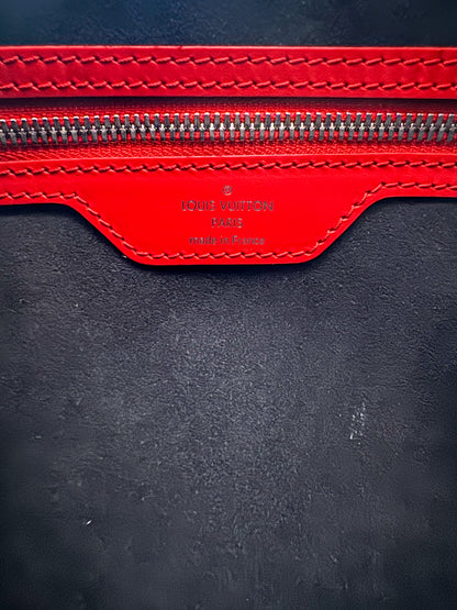Louis Vuitton Supreme Red EPI Keepall 45