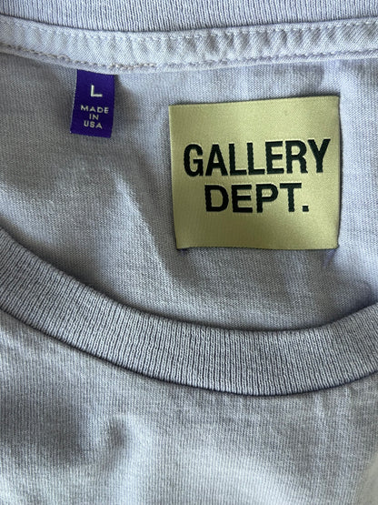 Gallery Dept Purple & Blue Dept Logo T-Shirt
