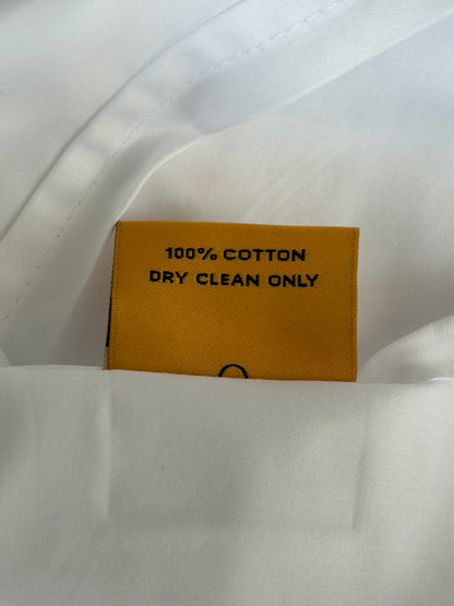 Gallery Dept White & Black Dept Logo Tank Top