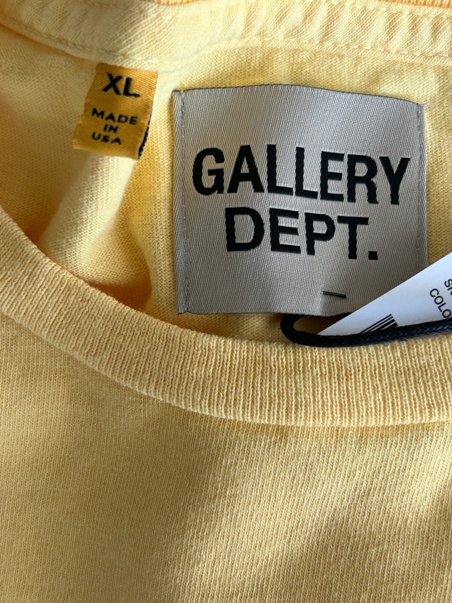 Gallery Dept Yellow & Red Art That Kills T-Shirt