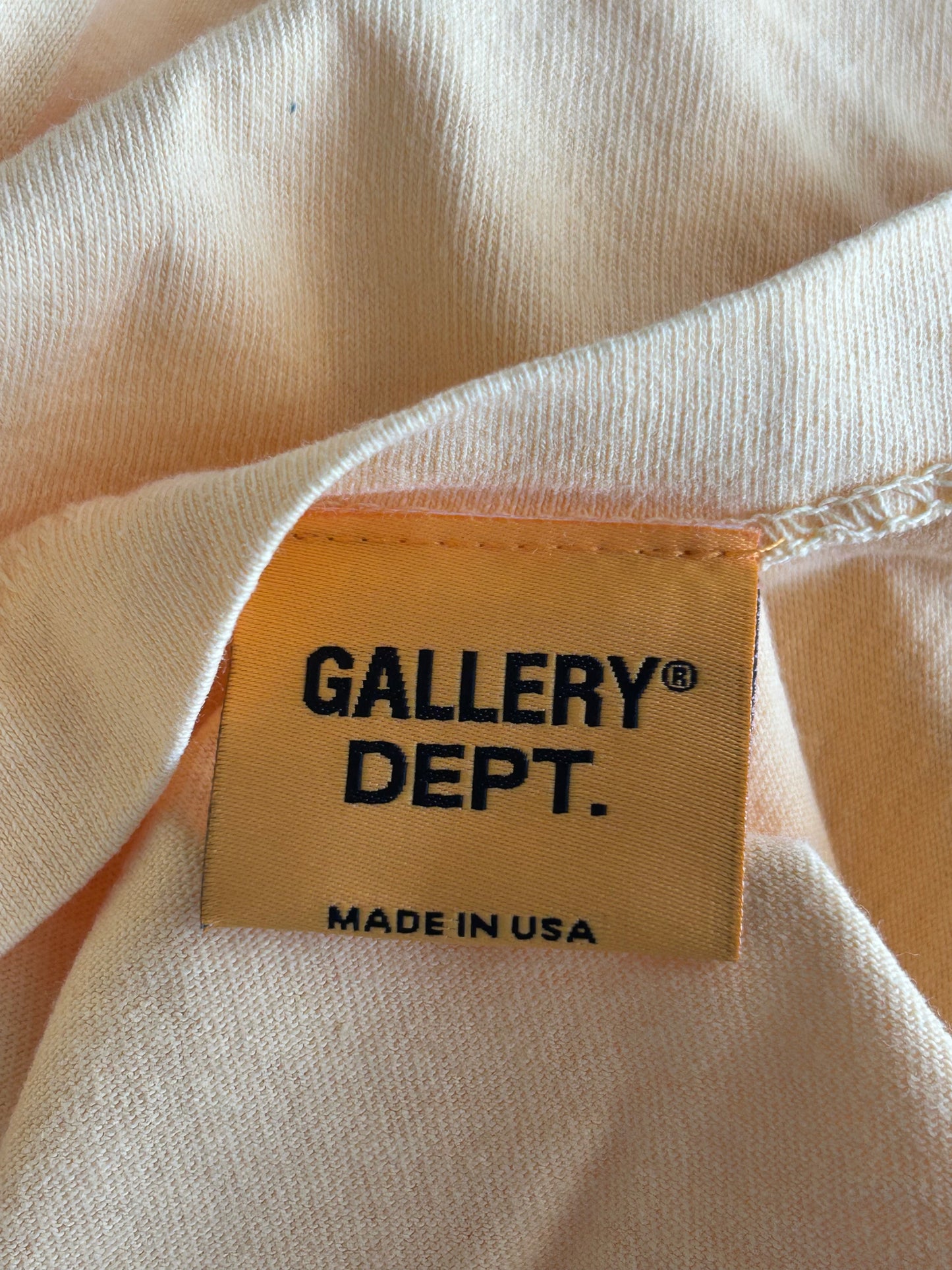 Gallery Dept Yellow & Red Art That Kills T-Shirt