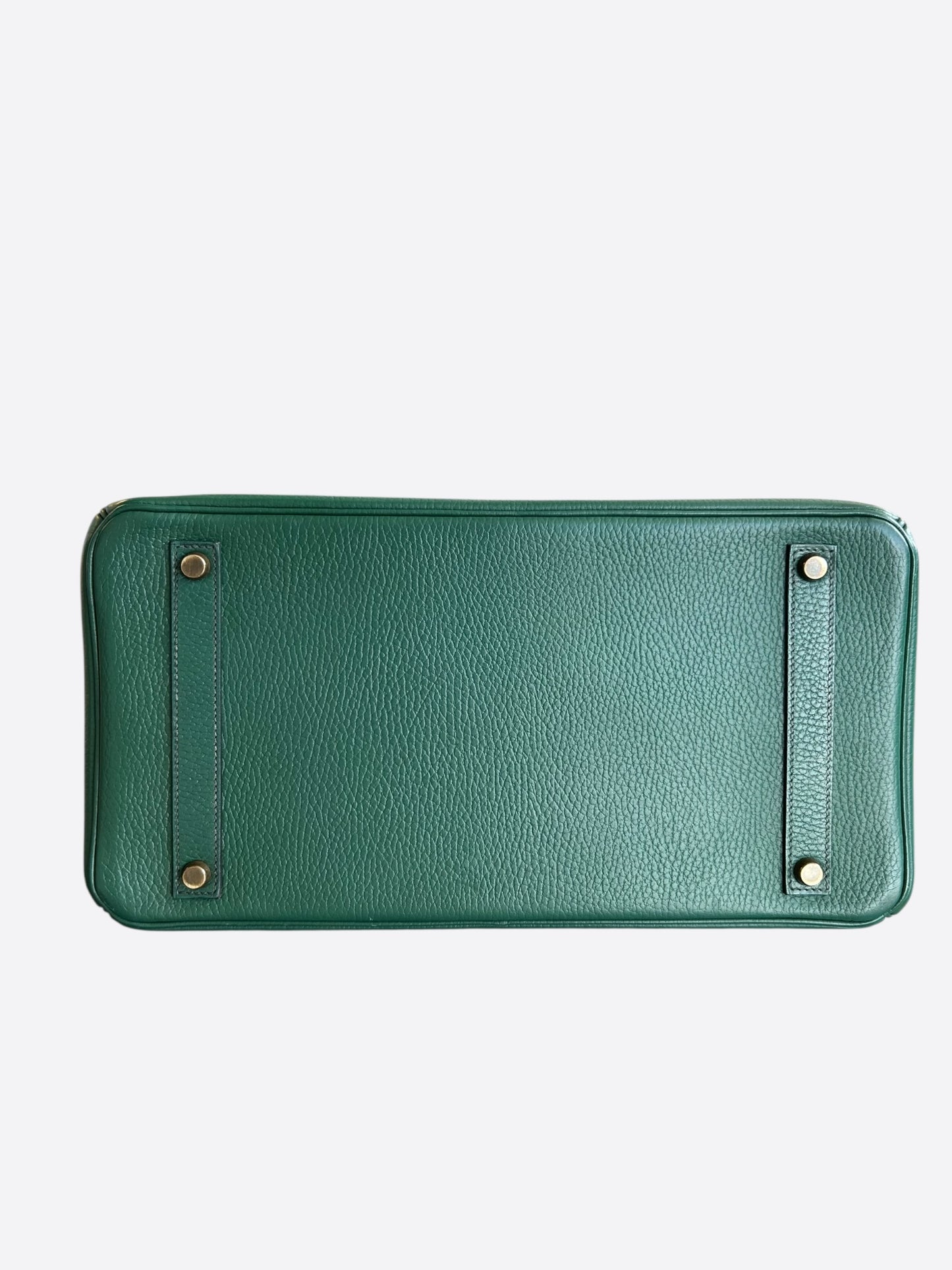 Hermes Green Togo & Gold Hardware Birkin 35