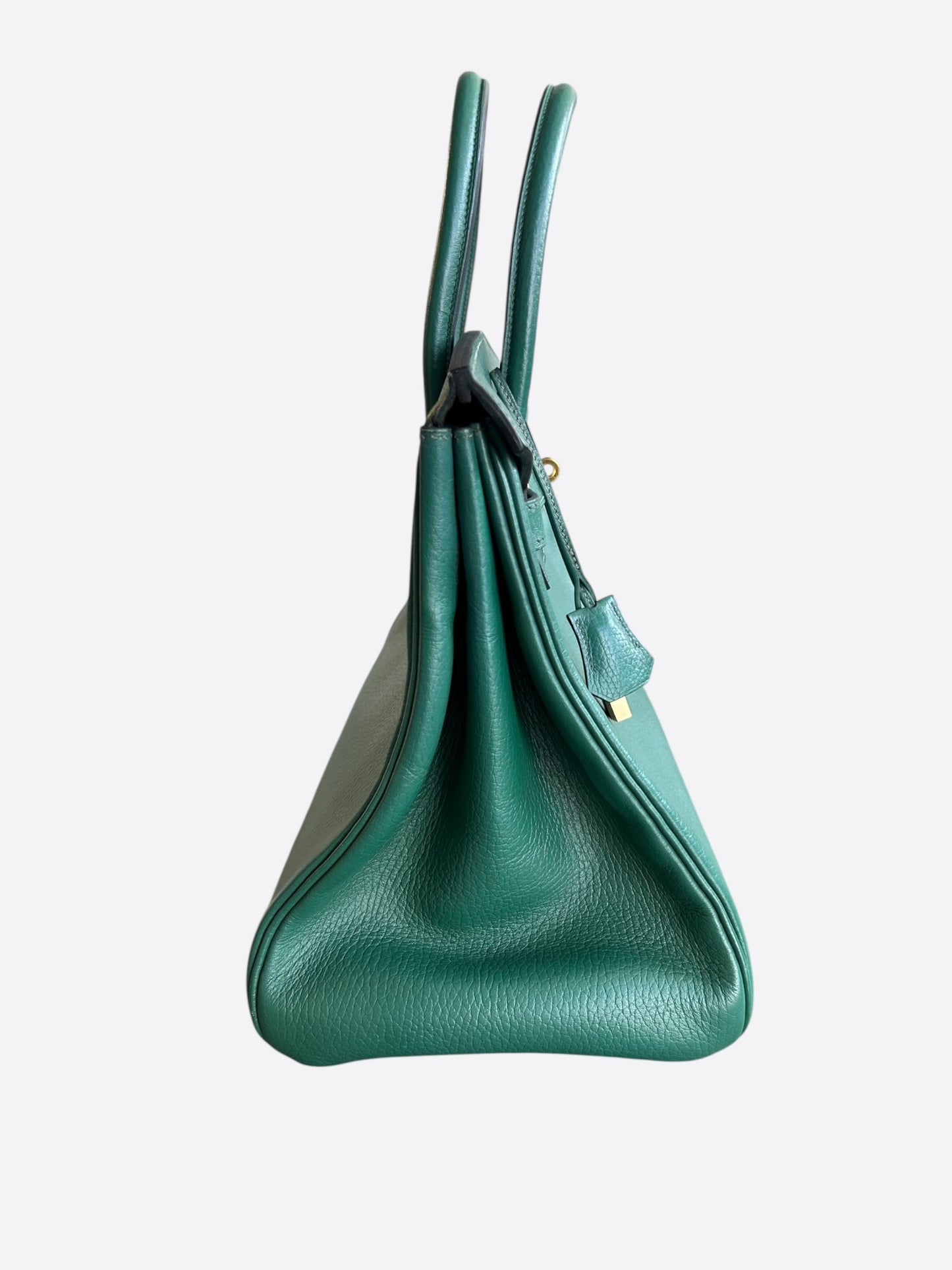 Hermes Green Togo & Gold Hardware Birkin 35