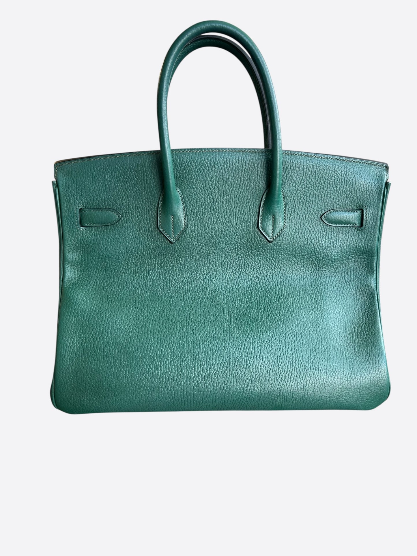 Hermes Green Togo & Gold Hardware Birkin 35