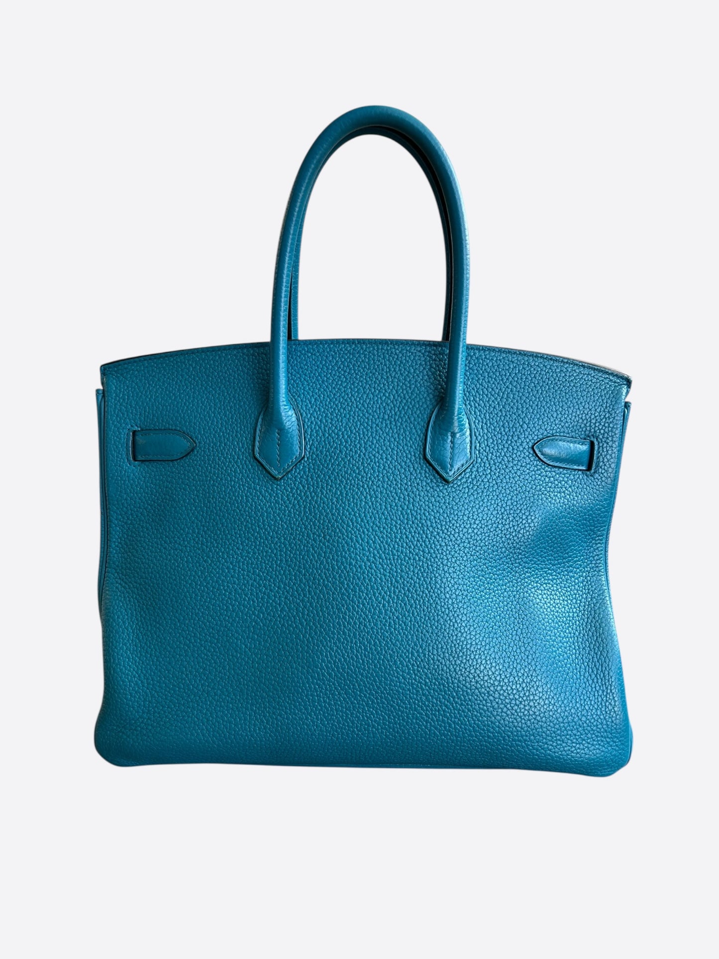 Hermes Blue Togo & Palladium Hardware Birkin 35