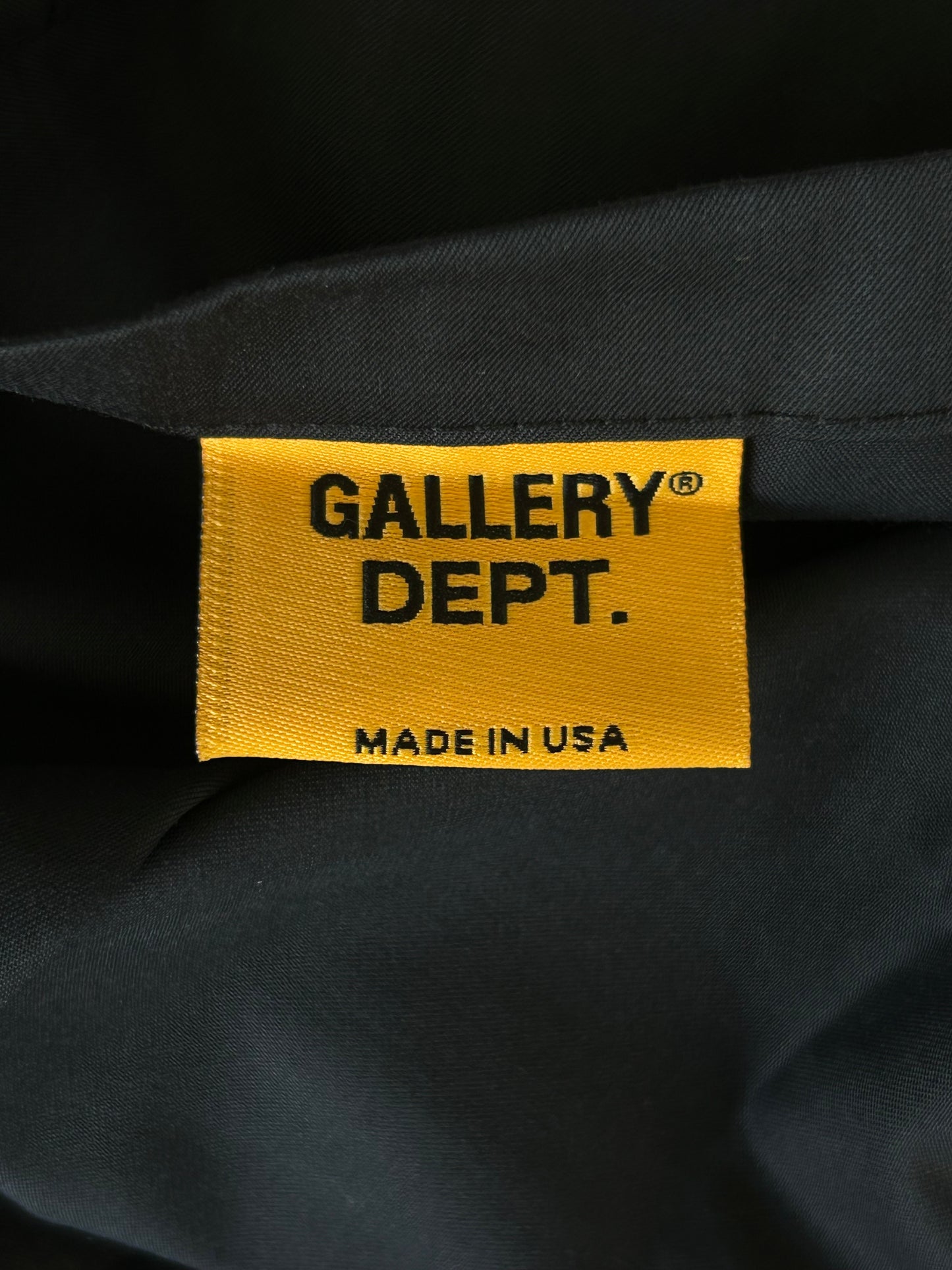 Gallery Dept Black & White Dept Logo Tank Top