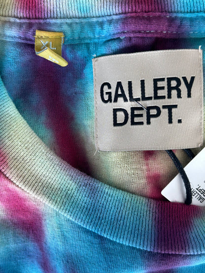 Gallery Dept Multicolor Tie-Dye Freak Show Spiral Logo T-Shirt