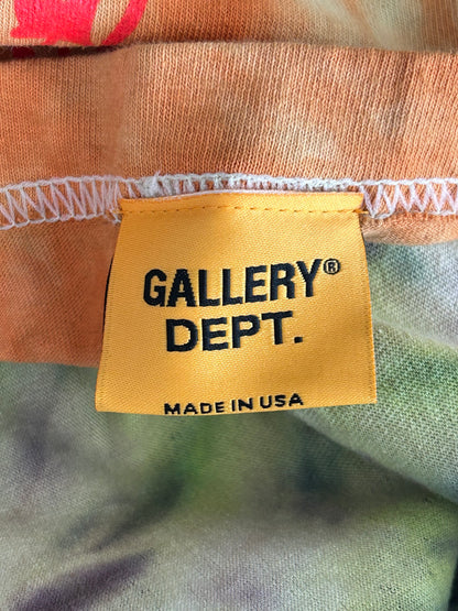 Gallery Dept Multicolor Tie-Dye Freak Show Spiral Logo T-Shirt