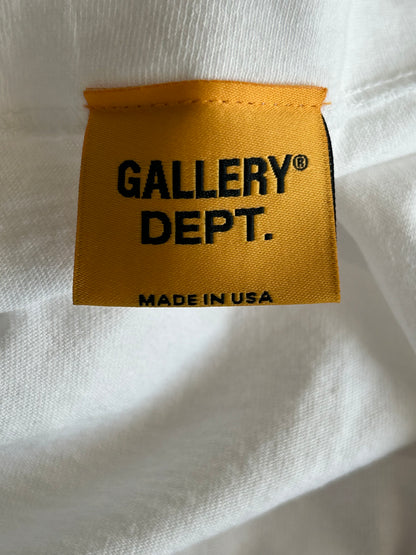 Gallery Dept White & Navy Dept De La Galerie Logo Longsleeve T-Shirt