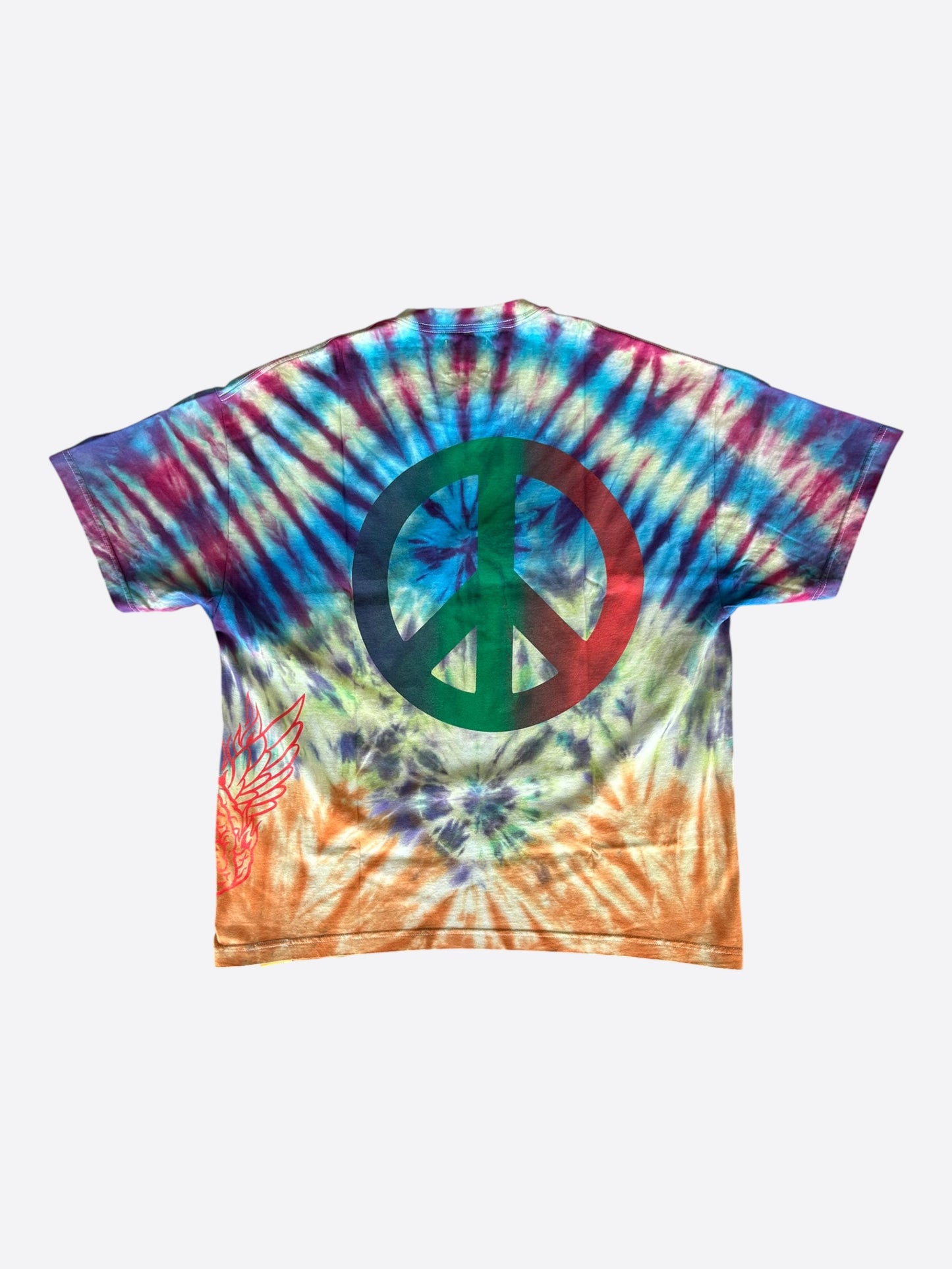 Gallery Dept Multicolor Tie-Dye Freak Show Spiral Logo T-Shirt