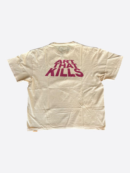 Gallery Dept Yellow & Red Art That Kills T-Shirt