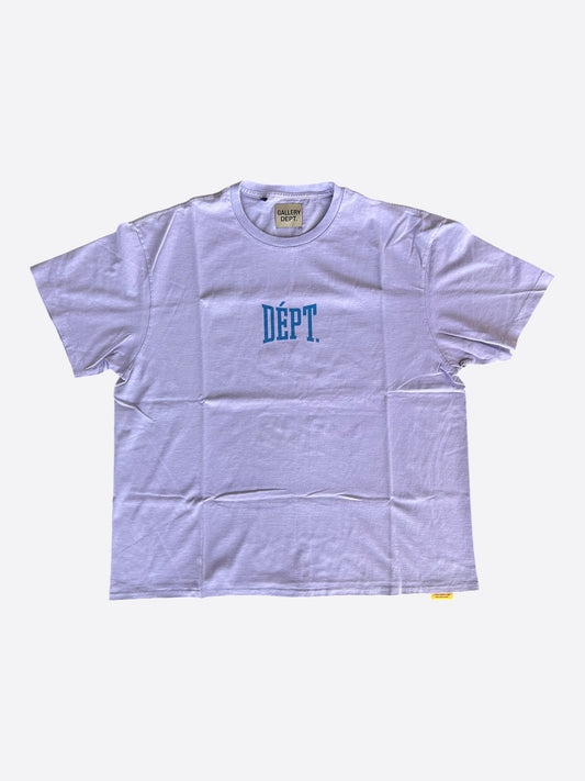 Gallery Dept Purple & Blue Dept Logo T-Shirt