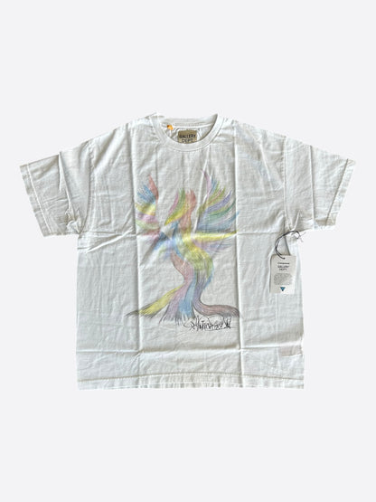 Gallery Dept Compound Kids White & Multicolor Freedom Graphic T-Shirt