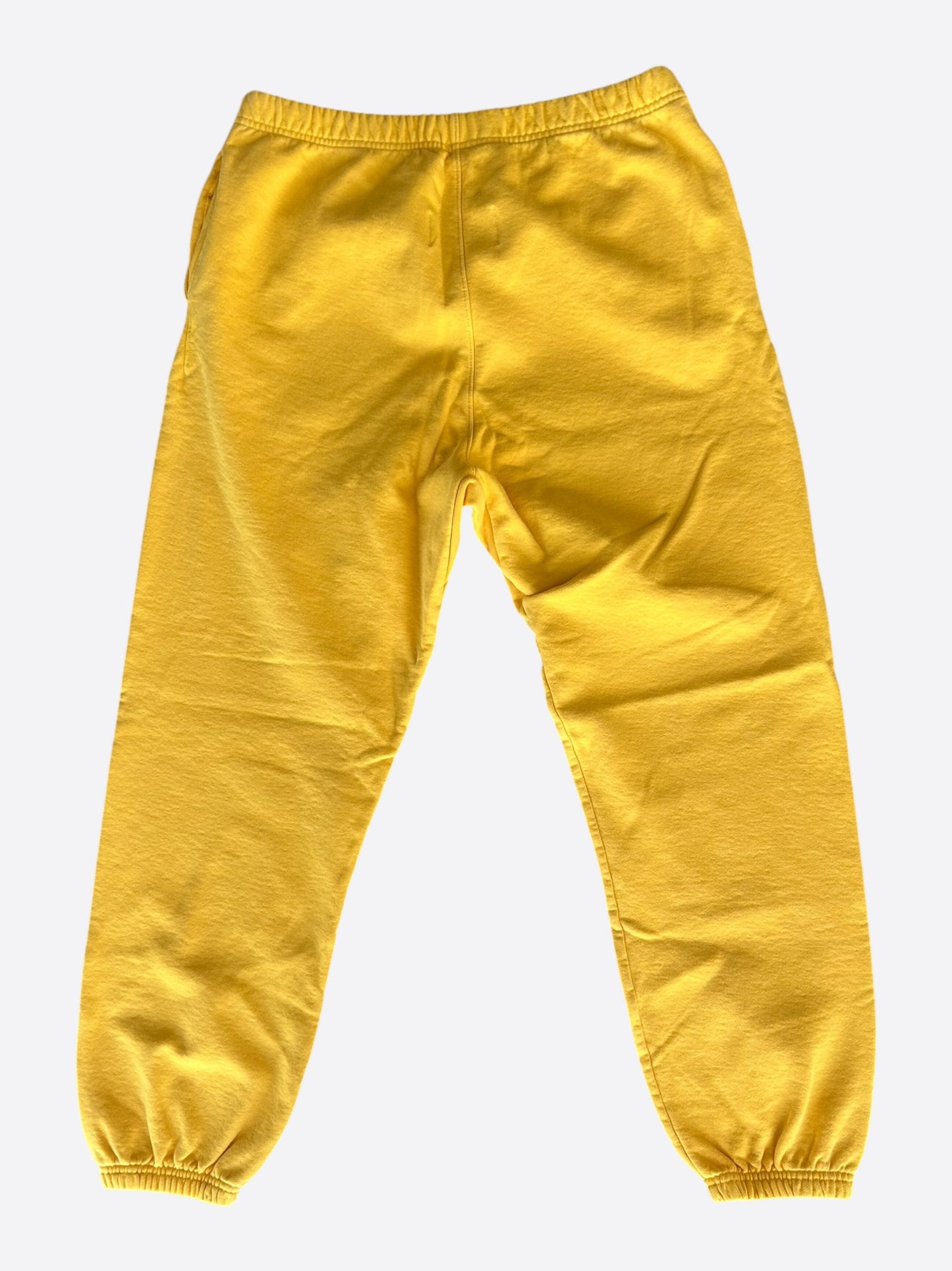 Gallery Dept Yellow & Black Gym Logo Sweatpants
